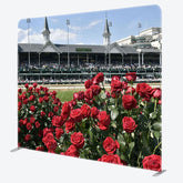 Aperturee - Aperturee Racecourse Rose Kentucky Derby Pillow Case Backdrop